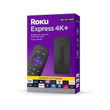 Streaming Box Roku Express 4K Compatível com Alexa Siri e Google Inclui Cabo HDMI - ‎3940BR2