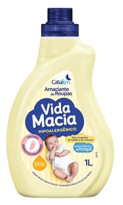 Casa Km Vida Macia - Amaciante Glicerina & Camomila, 1L