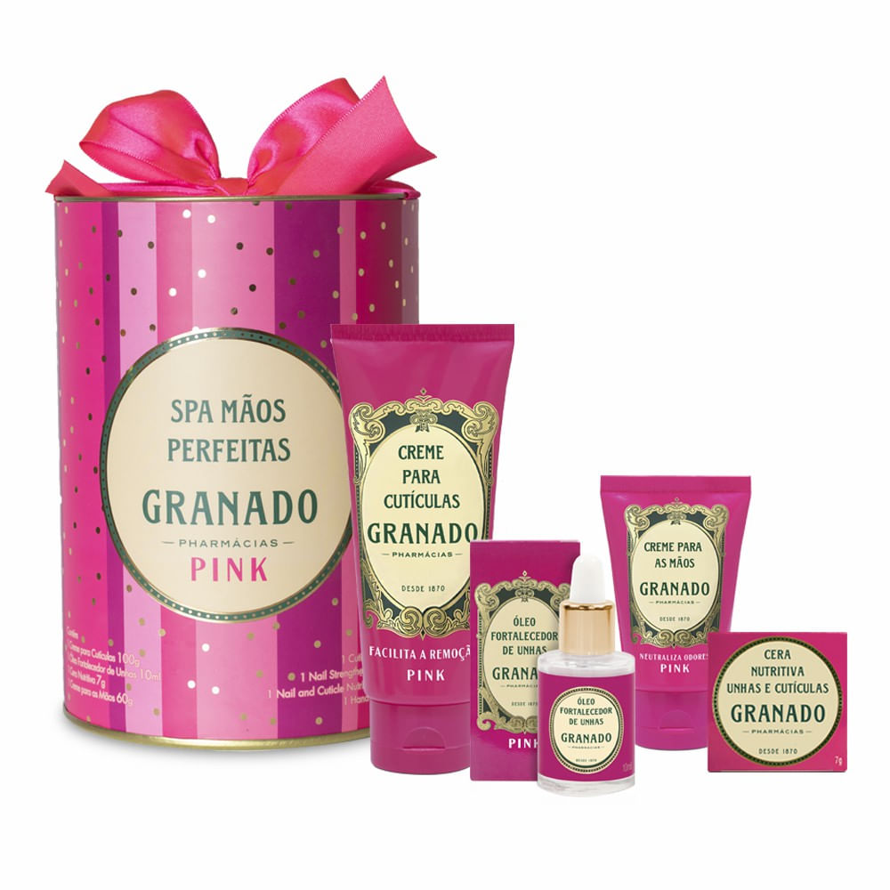 Kit Granado Pink Spa Mãos Perfeitas
