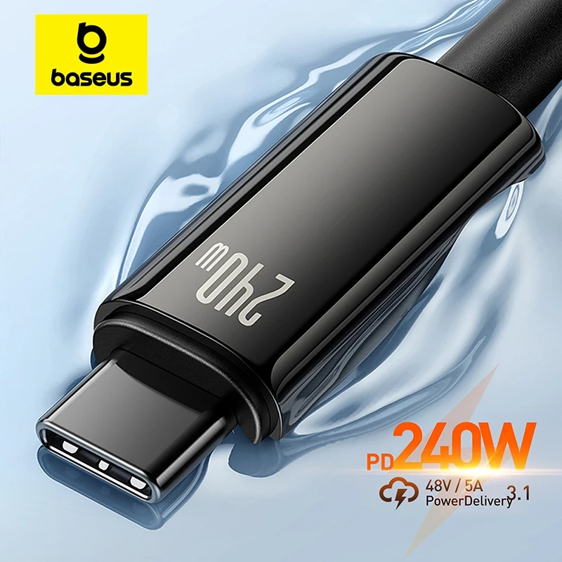 Cabo USB-C Baseus para iPhone 240W - 1m