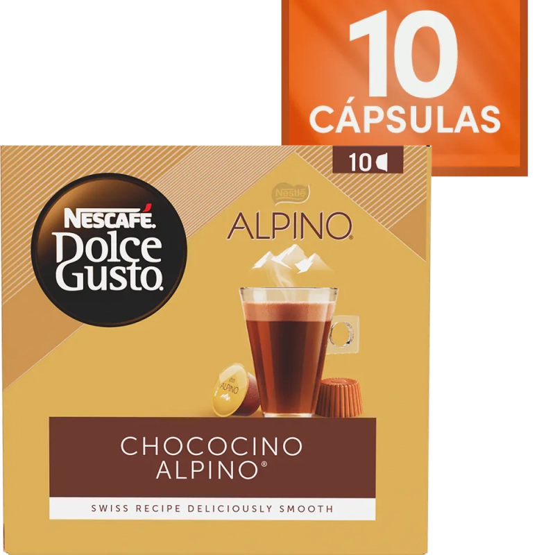 Capsulas de Café Dolce Gusto Chococino Alpino - 10 Cápsulas