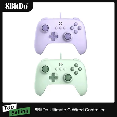 Controle 8BitDo Ultimate C Wired Game Controller