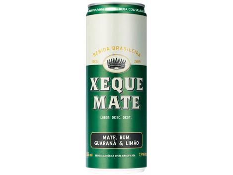 Bebida Mista Xeque Mate Mate Rum Guaraná e Limão 355ml