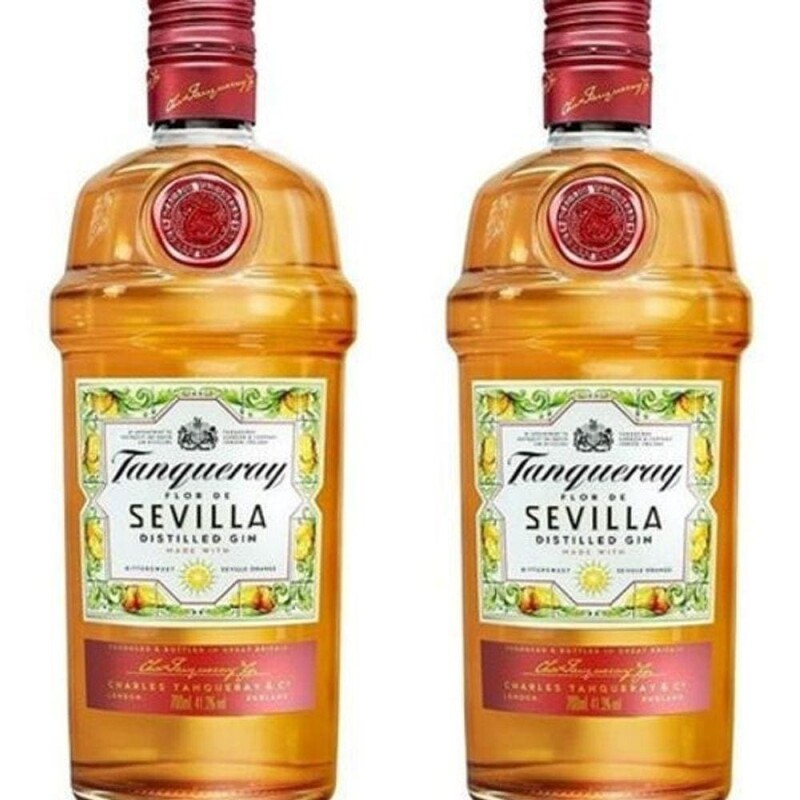 Gin Tanqueray Flor De Sevilla 700Ml - 2 Garrafas