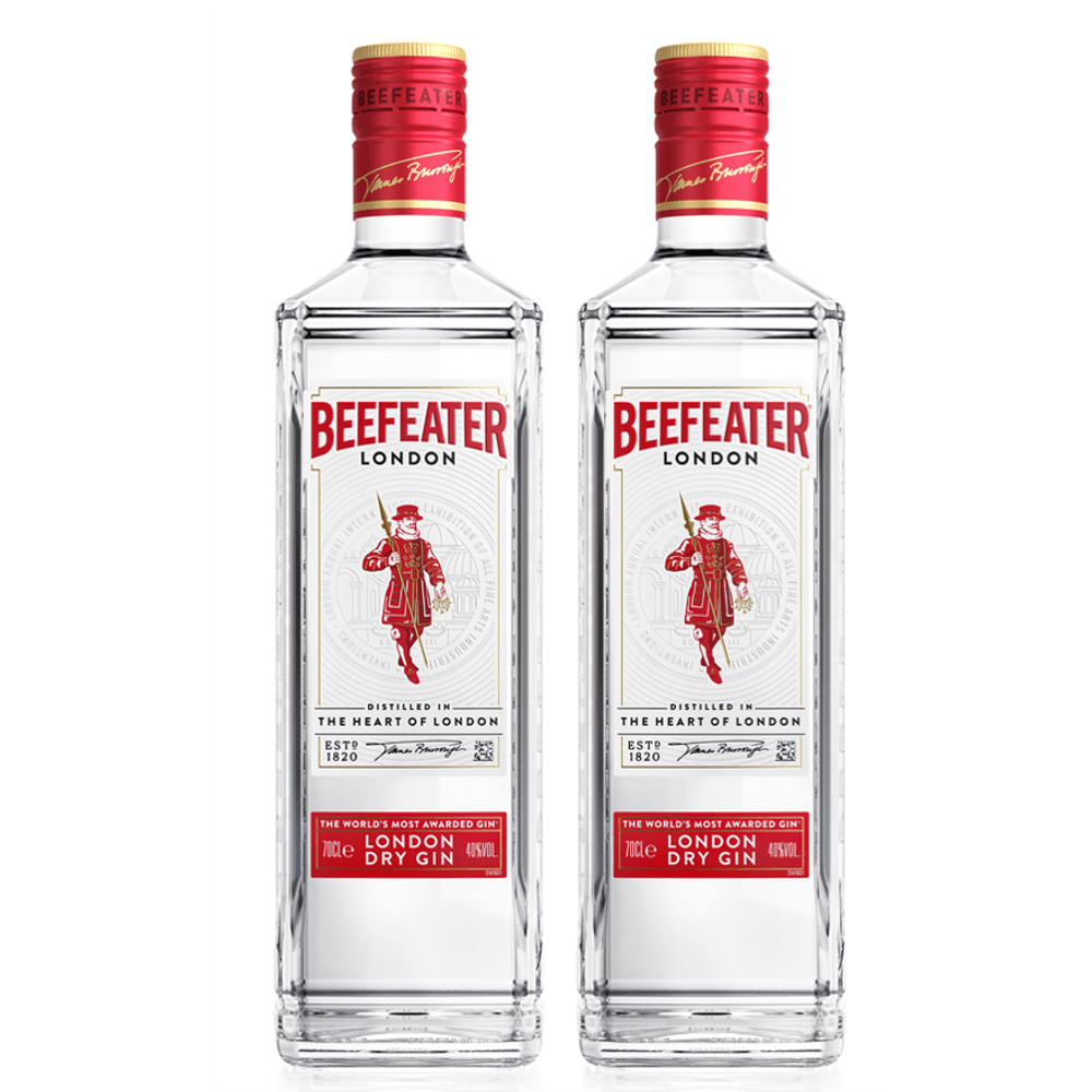 2 Unidades Gin Beefeater London Dry - 750ml