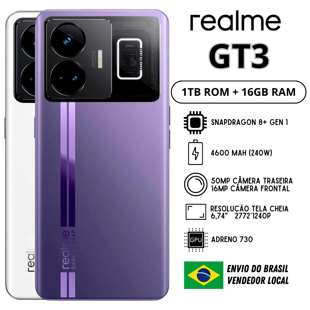 Smartphone Realme GT3 1TB