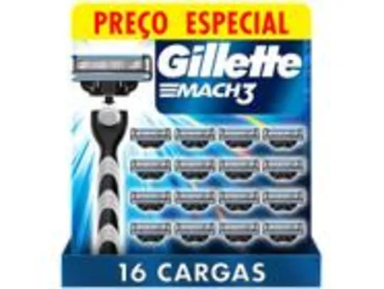 Carga para Aparelho de Barbear Gillette