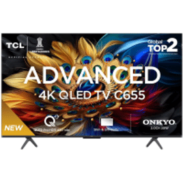Smart TV TCL Advanced 4K QLED PRO 50'' C655 Google Tv Dolby