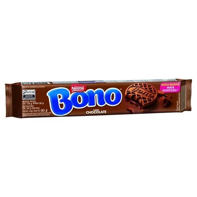 [ Levando 6un ] Biscoito Recheio Chocolate Bono Nestlé 90g