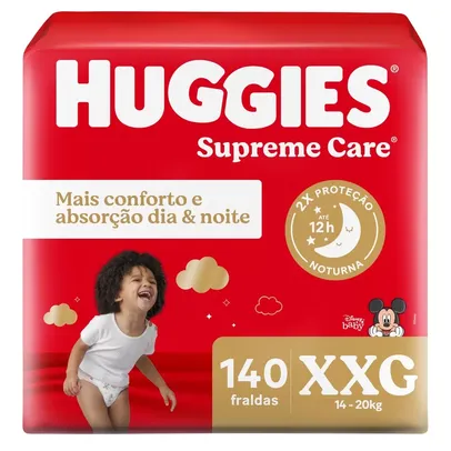 (UBER MERCARDO - CARREFOUR) - Fralda Huggies Supreme Care XXG Com 58