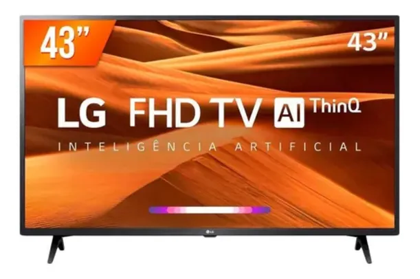 Smart TV LG AI ThinQ 43LM631C0SB LED webOS Full HD 43 100V/240V