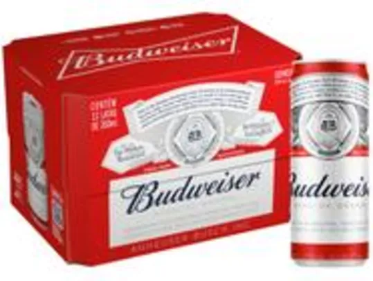 Cerveja Budweiser American Lager 12 Unidades