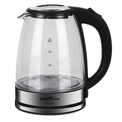 Britânia CHALEIRA ELETRICA 1,8L BCH11 GLASS 220V