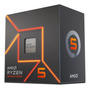 Processador gamer AMD Ryzen 5 7600 100-100001015BOX de 6 núcleos e 5.1GHz de frequência com gráfica integrada