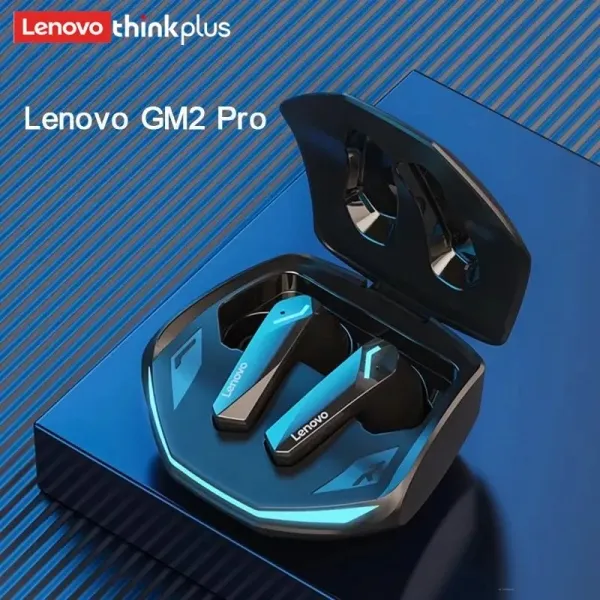 [Impostos Inclusos] Lenovo-GM2 Pro Sem Fio In-Ear Bluetooth 5.3 Fones De Ouvido