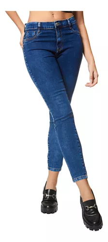 Calça Jeans Feminina Skinny Sawary