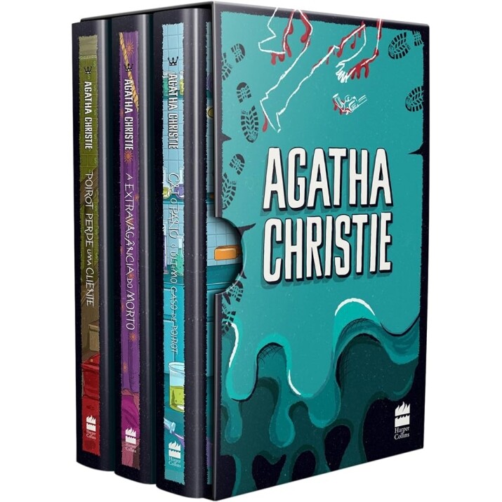 Box Livros Coleção Agatha Christie (Capa dura)