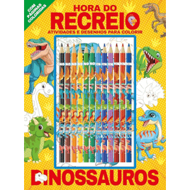 Livro Infantil Dinossauros Hora do Recreio