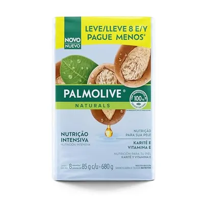(REC) Sabonete em Barra Palmolive Naturals Nutrição Intensiva Karité e Vitamina E 85g