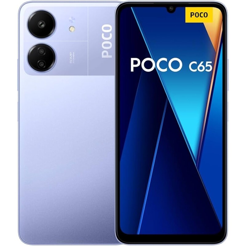 Smartphone POCO C65 256GB 8GB NFC Helio G85 Octa Core 6.74" - Versão Global