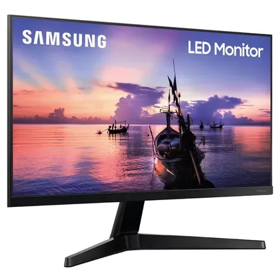Monitor Samsung 24" Full HD com Painel IPS e Bordas Finas - 75Hz, AMD Freesync - F24T350FHL Preto, Bivolt