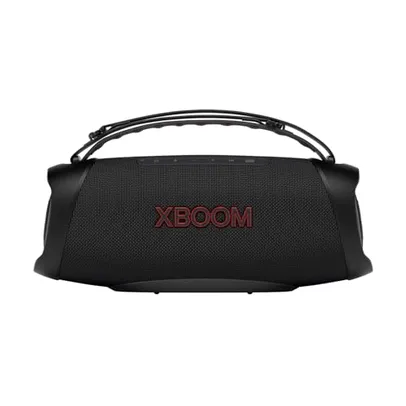 LG Xboom Go XG8T - 60W+60W RMS, Iluminação Lateral, IP67, 15h de Bateria, Woofer (x1) e Tweeters (x2)