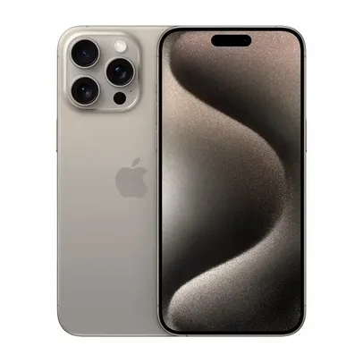 Apple iPhone 15 Pro Titânio Natural 256GB - MTV53BE/A