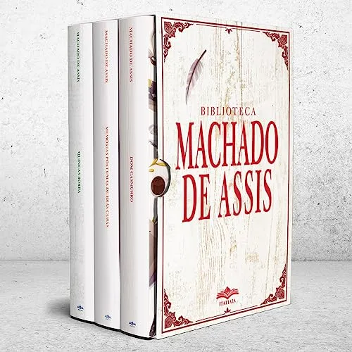 Biblioteca Machado de Assis Volume 01 - Box com 3 Livros