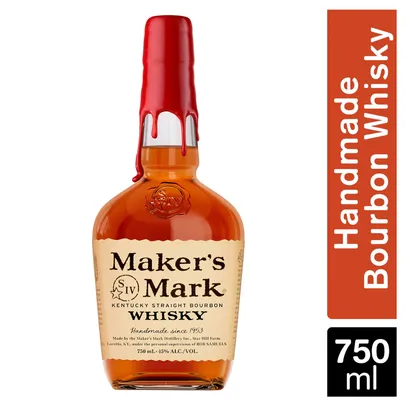 Saindo por R$ 108: Whisky Americano Maker's Mark Bourbon 750 ml | Pelando
