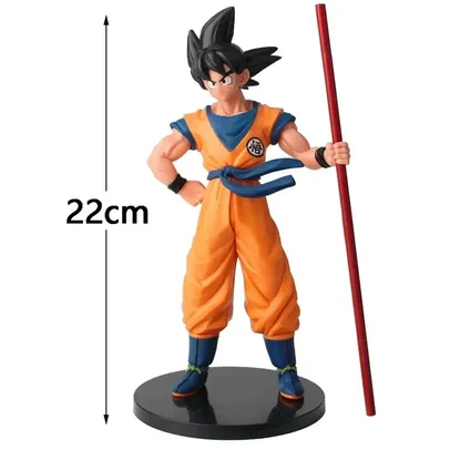 [App/ Taxa Inclusa/ 1ª Compra R$ 11,22] Estatueta Son Goku, Dragon Ball 22cm