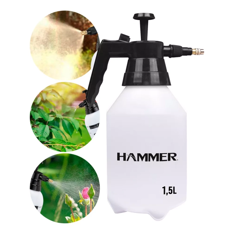 Pulverizador Borrifador Alta Pressão 1,5 Litros Hammer - PMH150