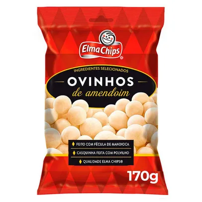 Saindo por R$ 2: (Regional) Ovinhos de Amendoim Elma Chips 170g | Pelando