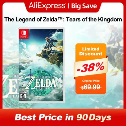 Saindo por R$ 297: The Legend of Zelda Tears of the Kingdom | Pelando