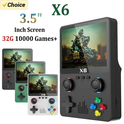 [Primeira Compra](Taxas Inclusas) Console Emulador X6, 11 Simuladores