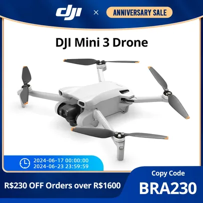 DJI Mini Drones para Transmitir 38 min, Vídeo 4K HDR