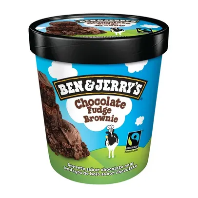 Sorvete Fudge Brownie Ben & Jerry's 458ml