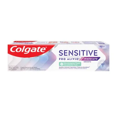 [+por-/REC R$8,7] Colgate Creme Dental Para Sensibilidade Sensitive Pro-Alívio Imediato Branqueador 90G