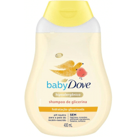 2 Unidades de Shampoo Hidratação Glicerinada Dove Baby Frasco 400ml
