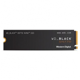 SSD 1TB WD Black SN770 M.2 PCIe Gen4x4 NVMe Leitura: 5150MB/s e Gravação: 4900MB/s - WDS100T3X0E