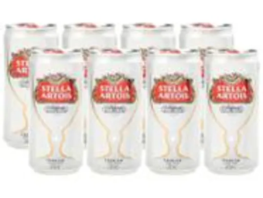 Saindo por R$ 22,1: Cerveja Stella Artois Puro Malte (8 unidades) | Pelando
