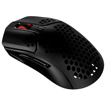 Saindo por R$ 299,99: Mouse Gamer Sem Fio HyperX Haste, 16000 DPI, 6 Botões, Preto - 4P5D7AA | Pelando