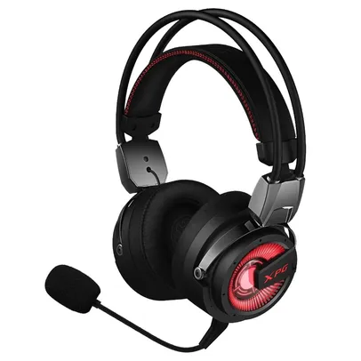 Saindo por R$ 125: Headset Gamer XPG Precog 7.1, Drivers Duplos Eletrostáticos/Dinâmicos | Pelando