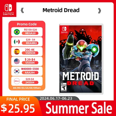 Metroid Dread Nintendo Switch