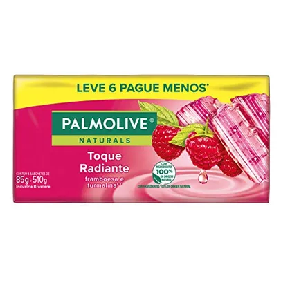 Palmolive Sabonete Em Barra Naturals Segredo Sedutor 6 unidades (R$1,85 un)