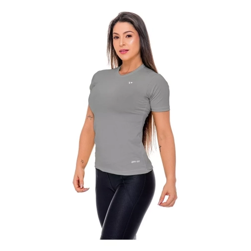 Camisas Térmica Feminina Voker Proteção Uv Dry Fit Academia - Tam P