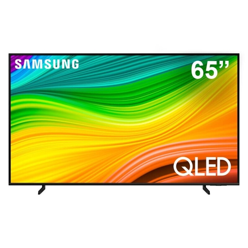 Smart TV QLED 65" 4K Samsung Gaming Hub AI Energy Mode Alexa built in Wi-Fi Bluetooth USB - 65Q60D