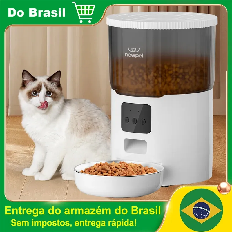 [Do Brasil] Alimentador Automáticos para PETS com WIFI