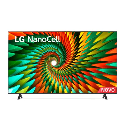 (PAYPAL) Smart TV 55 LG NanoCell 4K Bluetooth ThinQ AI Alexa Built-In 55NANO77SRA