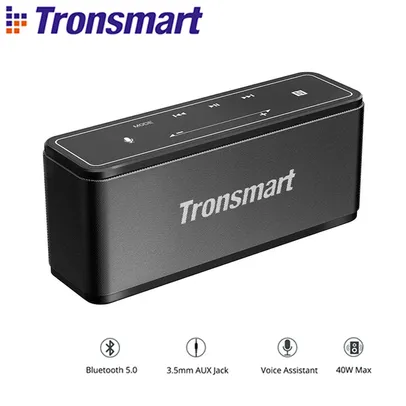 [Moedas R$ 115] Caixa de Som Tronsmart Mega 40W, Bluetooth 5.0,