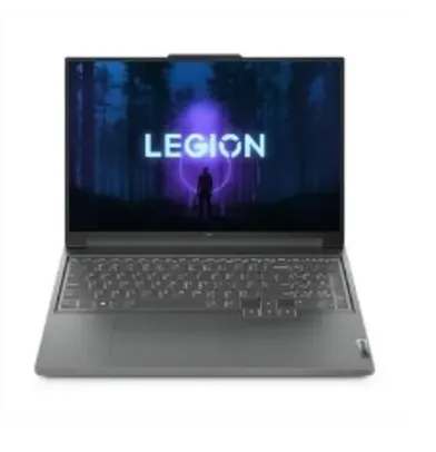 Notebook Gamer Lenovo Legion Slim 5i Intel Core I5-13420H, 16GB RAM, GeForce RTX3050, SSD 512GB, 16" 2K QHD, Win 11, Cinza - 83D60003BR